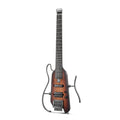 Donner HUSH-X Electric Guitar Kit - Featherlight and Quiet Performance Headless Guitar for Travel and Practice