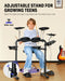 Donner DED-70 Electric Drum Set For kids beginners with Quiet Mesh Drum Pads, 5 drums 3 cymbal