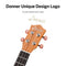 Donner DUS-1 Soprano Ukulele Beginner Kit Mahogany Professional 21 inch Ukelele Ukulele Set - Donner music-AU