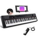 Eastar EP-120 Fully Weighted 88-Key Beginner Digital Piano with Touchscreen and Sustain Pedal donner music au