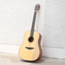 Donner DAD-812 41" Solid Body Right Handed Acoustic Guitar with Accessories, Natural Finish