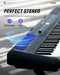 Donner SE-1 88 Weighted Hammer-Action Key Portable Lightweight Digital Piano Professional Arranger Keyboard donner music au