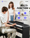 Donner SE-1 88 Key Graded Hammer Action Keys Arranger Keyboard Digital Piano Multifunctional with Stand donner music au